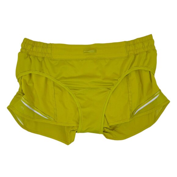 Lululemon | 12 | Hotty Hot Short 2.5" | Golden Lime | Activewear | Athleisure - Picture 9 of 16